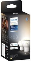 Philips Hue White Ambiance GU10 Smart LED Leuchtmittel Doppelpack, Weiß - Bild 3