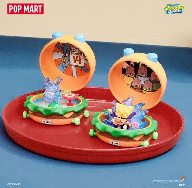 POP MART SpongeBob Krabby Patty Blind Box, Anime-Figur - Bild 1