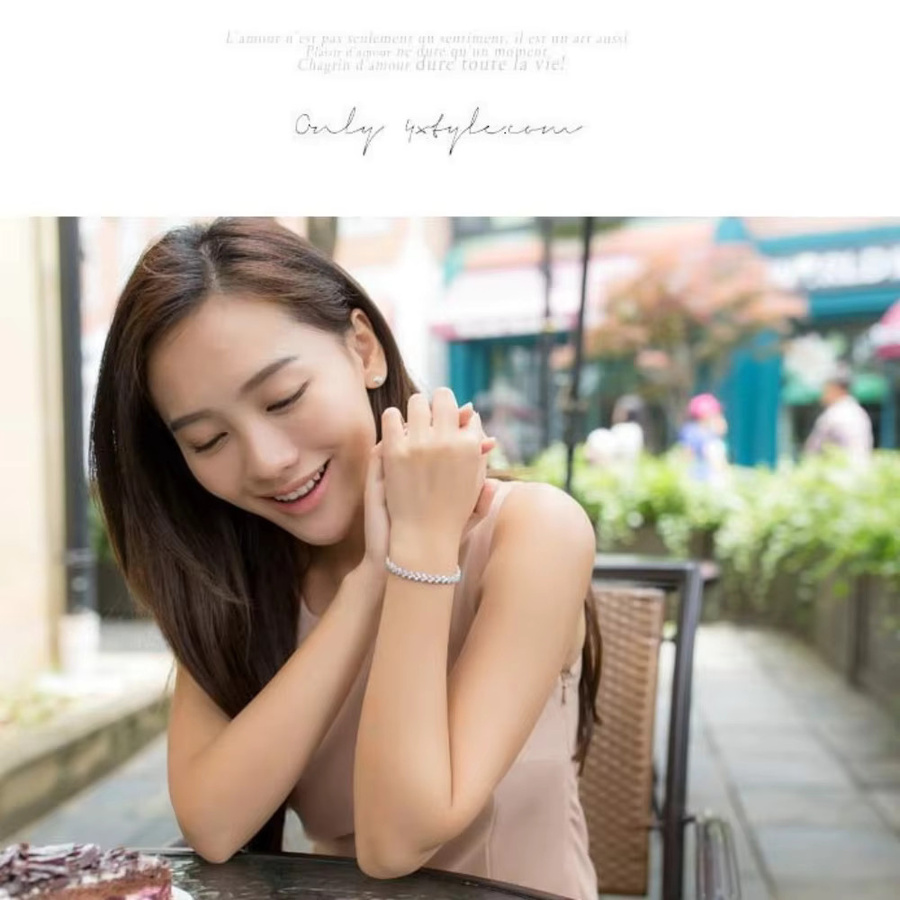 Armband Wing of dream, 925 Silber, Zirkonia, Damen - Bild 3