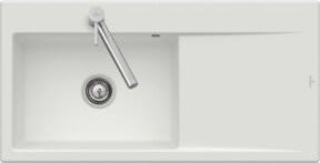 Villeroy & Boch Spüle Subway Style 60 Flat bündig rechts in Ivory CeramicPlus - Bild 1