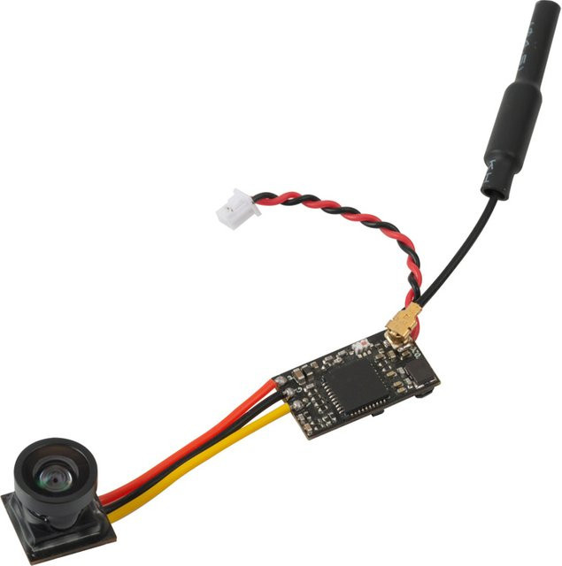 Mitoot FPV AIO Micro Kamera 5,8G 25MW 40CH 800TVL Sender mit OSD in Schwarz für RC Racing Drohnen und Flugzeug Modelle - Bild 1