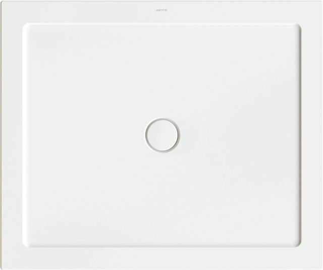 Bette Duschwanne Stage Extraflach Rechteck Weiß B/T: 120 x 100 cm - Bild 1