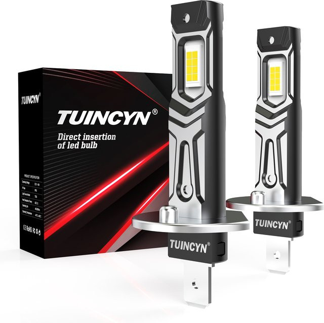 TUINCYN H1 LED-Lampen Set für Autoscheinwerfer, 2 Stück - Bild 1