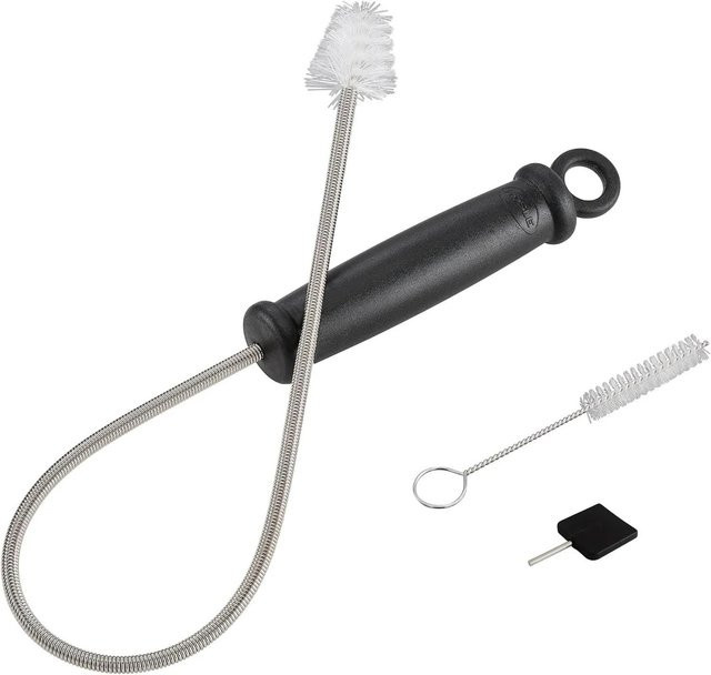 RÖSLE 25458 Gasbrenner Wartungs Set 3-tlg aus Edelstahl und Nylon in Schwarz und Silber - Bild 1