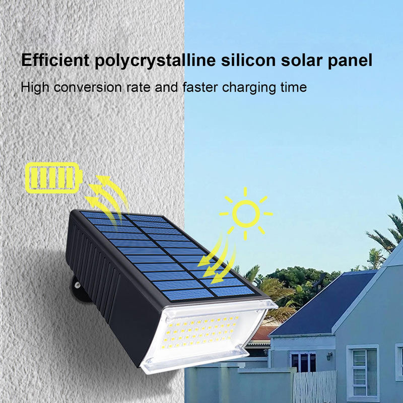 TOMTOP JMS Solar-Gartenleuchten für den Außenbereich mit LED, Erdspießleuchte in Weiß, IP65 wasserdicht mit Dämmerungssensor - Bild 6