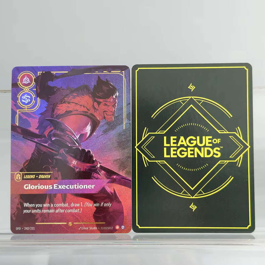Bandai League of Legends Proxy Riftbound Sammelkarten Spielzeug - Bild 2