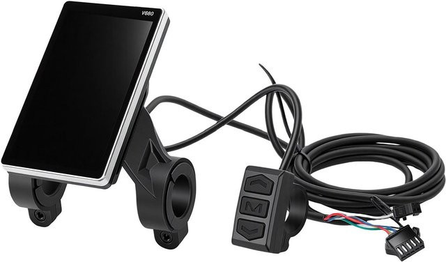 GoolRC Elektrisches LCD-Display-Messgerät M5 in Schwarz aus ABS und PVC, wasserdichtes Display-Panel für Elektrofahrräder und Roller - Bild 1