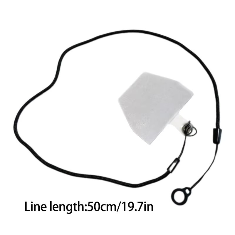 Elastisches Lanyard für Stift als Antilost-Hängeseil und Ersatzseil für Stylus oder Tablet in Schwarz - Bild 3