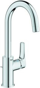 Grohe Eurosmart Waschtisch-Einhebelmischer in Chrom mit schwenkbarem Auslauf und Pop-up-Abfluss - Bild 1