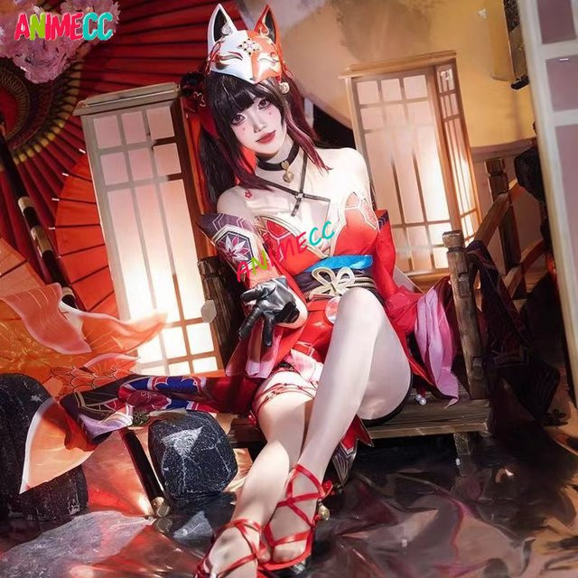 Animecc Honkai Star Rail Hanabi Cosplay Kostüm, Frauen - Bild 1