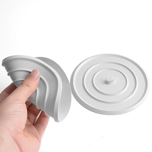 KITPIPI Silikon Anti-Blocking Badewannenstopper und Duschablauf-Sieb als Haarsammler für Badezimmer und Küche - Bild 1