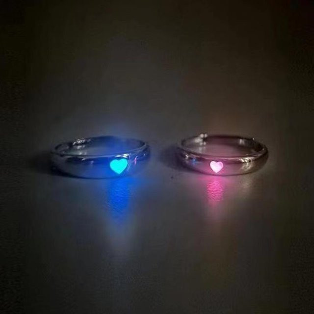 Paarringe Zirkonring, Kupfer, Silber, Zirkonia, Unisex - Bild 1