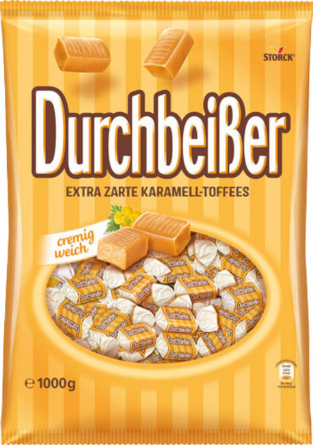 Storck Durchbeisser Karamell-Toffees 1 kg - Bild 1