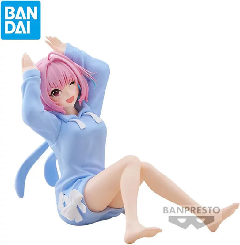 Bandai Relax Time Yumemi Riamu The Idolm@ster Cinderella Girls Anime Figur in Blau, Höhe: 10 cm - Bild 1