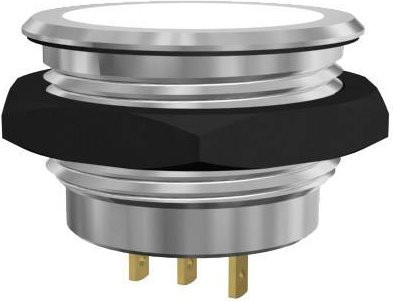 Signal Construct SMFK30224 LED-Signalleuchte mehrfarbig Rot und Grün 24 V/DC mit Schraubmontage - Bild 1
