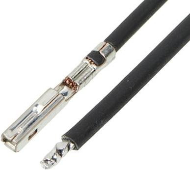 Molex Crimpkontakt mit Litze 2163011226 Bulk in Schwarz, Gold und Silber - Bild 1