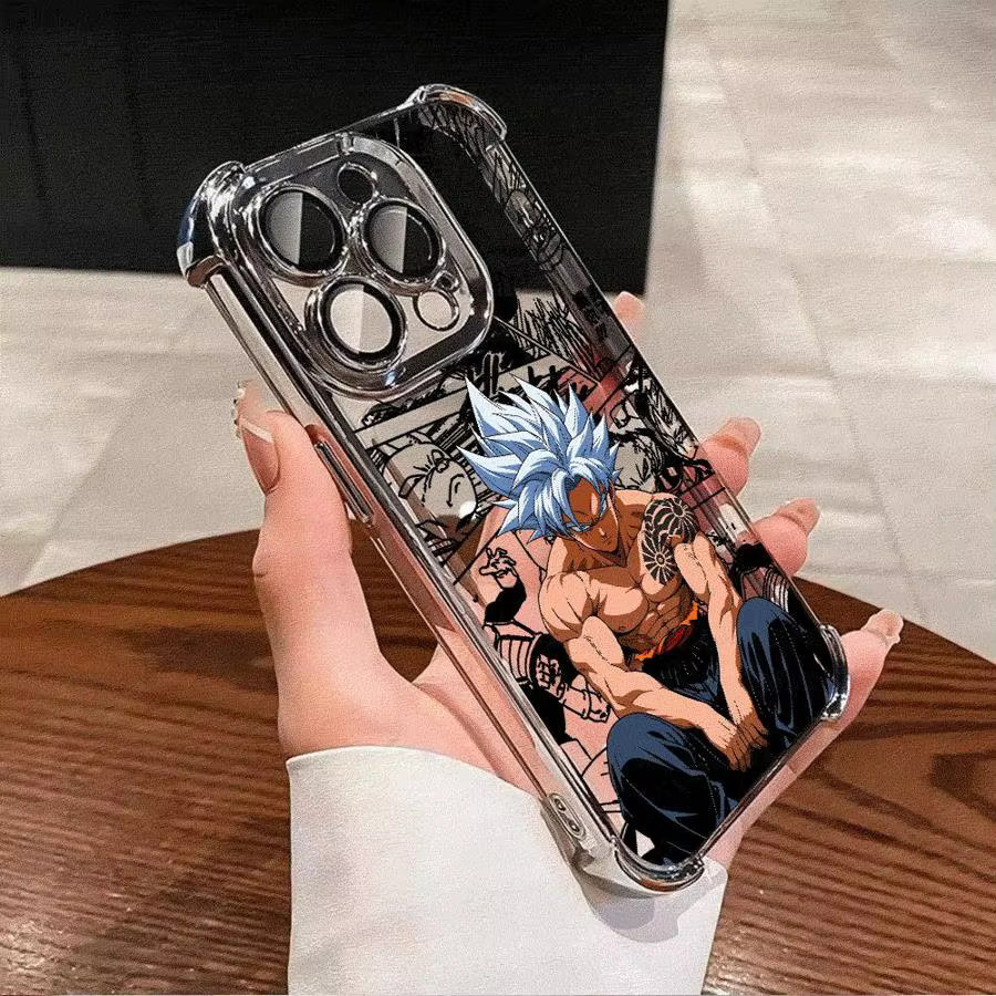 Dragon Ball Super Soft Phone Cover Hülle für iPhone 11 12 13 14 15 16 17 Pro Max Plus Multicolor - Bild 4