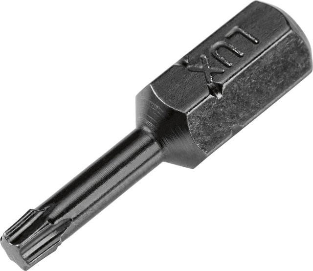 LUX-TOOLS Torsion Bit Comfort TX15 Schraubendreher-Bits aus Stahl, 2 Stück, Schwarz - Bild 1