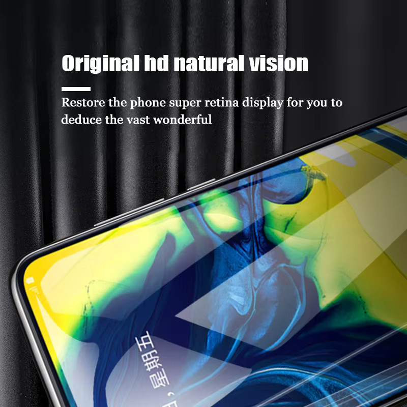 Transparentes Schutzglas für Samsung Galaxy Modelle A52 A32 A51 A12 A72 A50 A71 A22 A21S M51 M31 M12 M21 als vollständiger Displayschutz - Bild 3