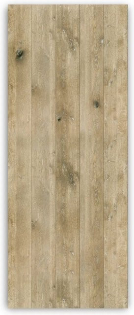 Walllux Duschrückwand Eiche Gekalkt in Holzoptik aus Alu-Verbund, B/H: 100 x 255 cm, Stärke: 3 mm - Bild 1