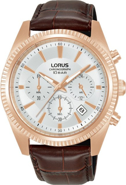 Lorus Chronograph Herrenuhr, Quarz, Edelstahl, 42 mm, 10 ATM - Bild 1