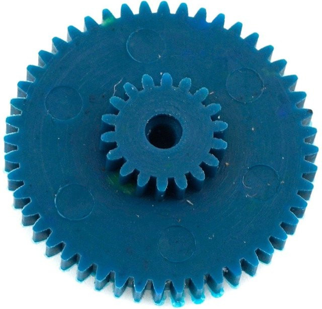 VDO BGE650 VDO Tachometer Kilometerzähler Reparatur Zahnrad in Blau mit 48x18 Zähnen - Bild 1