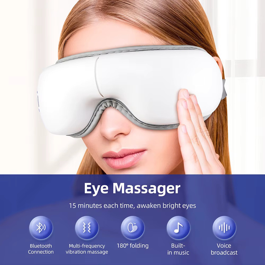 Foreverlily Augenmassage-Maske mit Bluetooth-Musik, Unisex - Bild 2