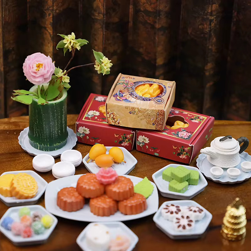 JETTING Miniatur-Mondkuchen, Spielmodell aus Kunststoff, Bunt / Mehrfarbig - Bild 2