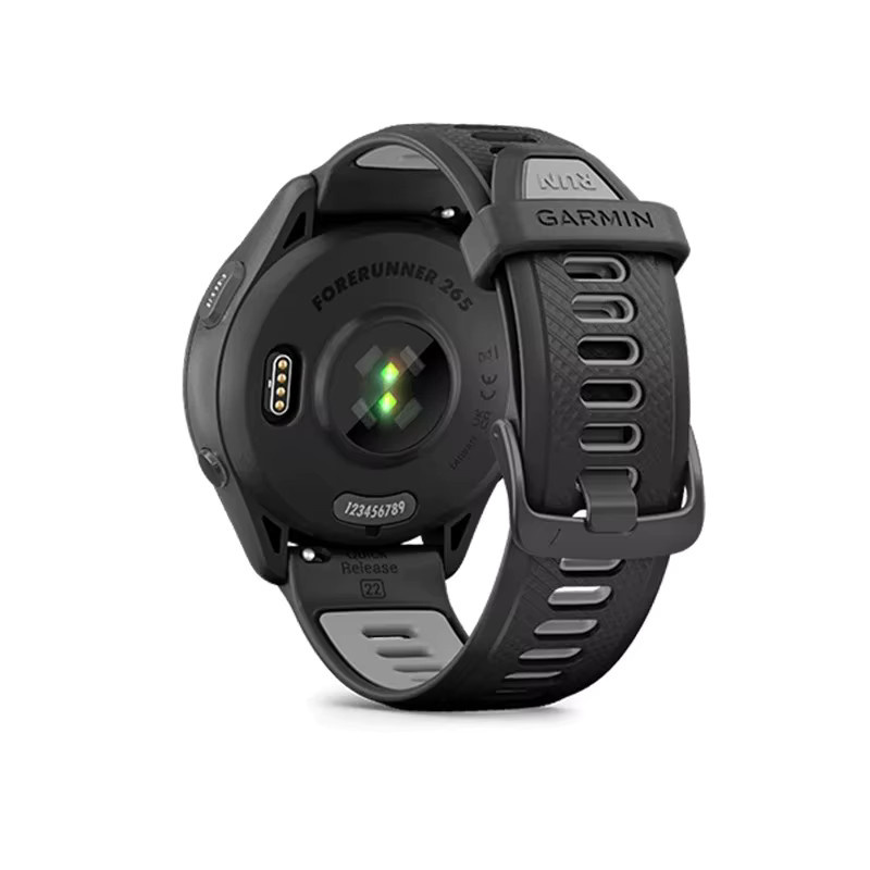 Garmin Forerunner 265 GPS-Sportuhr mit AMOLED-Display in Schwarz inklusive Schlaf- und Herzfrequenzüberwachung sowie Pulsoximeter - Bild 4