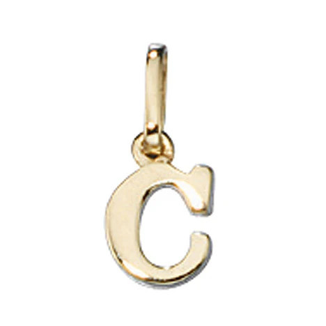 Colfem Anhänger Buchstabe C, 333 Gelbgold, Unisex - Bild 1