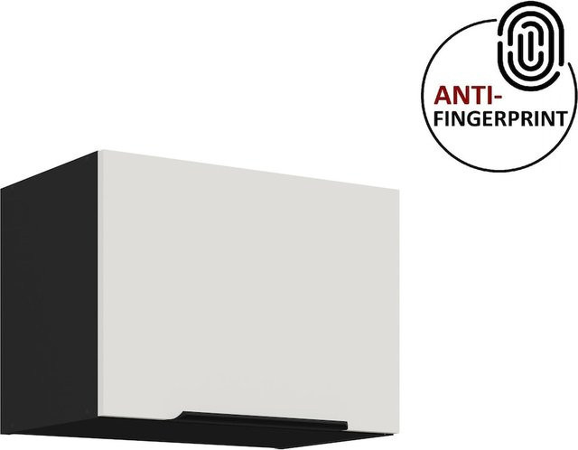 Küchen Hängeschrank ARIA Weiss Matt mit Anti Fingerprint Beschichtung Breite: 50 cm - Bild 1