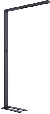 LEDmaxx Linus SLB3 LED-Standleuchte Schwarz, 80W, dimmbar, Up-Down-Licht, für Arbeitsumgebungen - Bild 1
