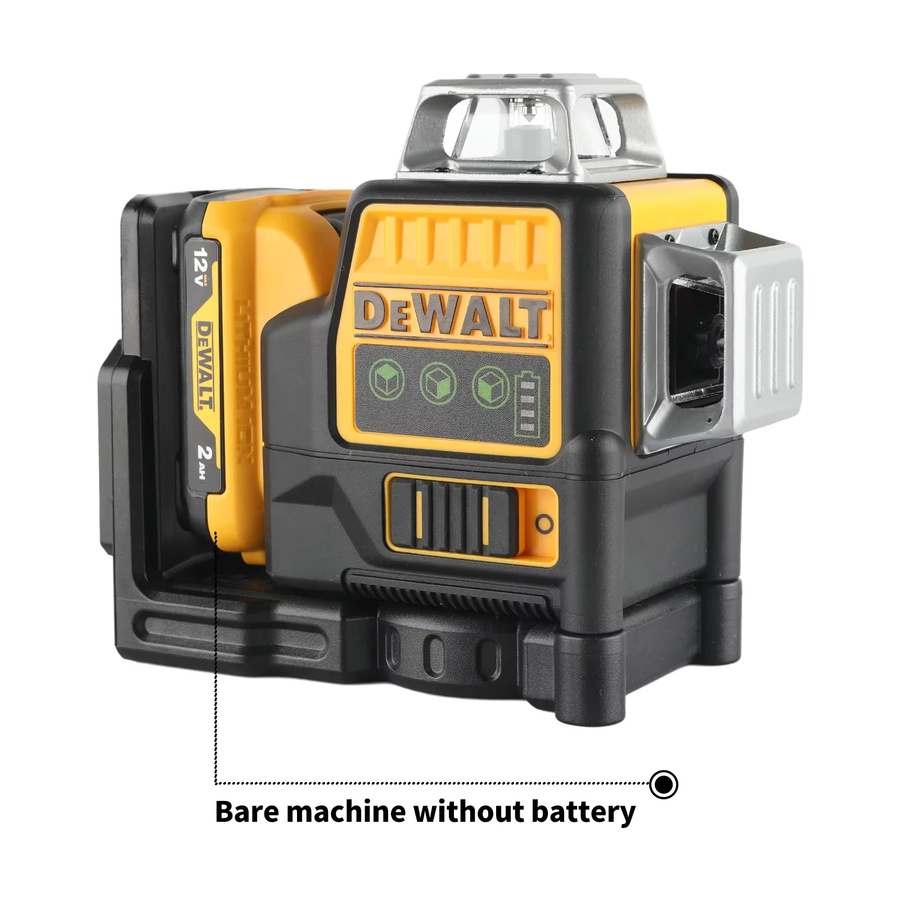 DeWalt DW089LG 12V Lithium-Akku Laser-Wasserwaage mit 12 grünen Linien und 360 Grad vertikaler Messung für den Outdoor-Einsatz - Bild 2