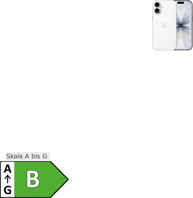 Apple iPhone 17 256 GB Weiß 6,3 Zoll Display - Bild 1