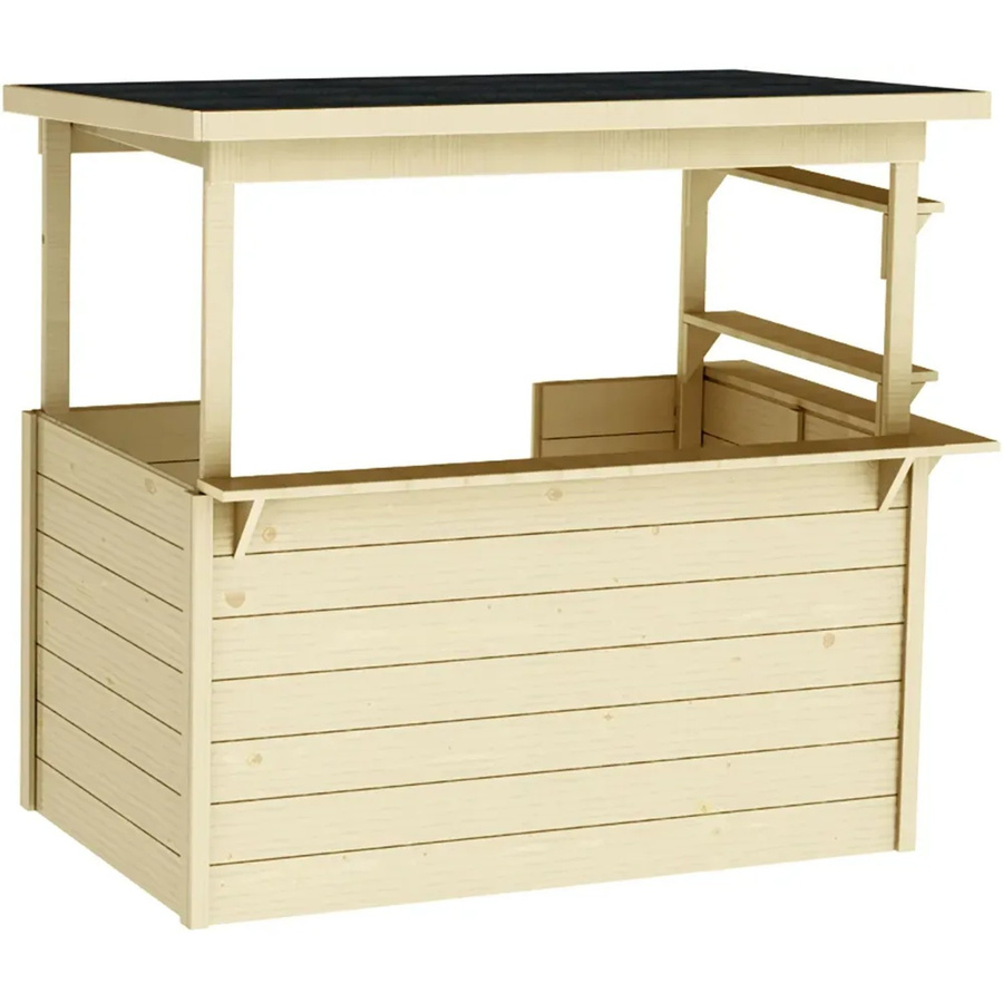 Soulet Kinderspielhaus Playa aus Trockenholz, B/T/H: 118 x 131 x 83 cm - Bild 1