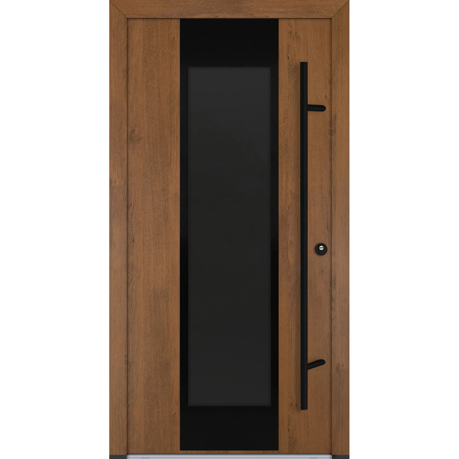 FM Türen Innenbeschläge Set Modell 28 Winchester Rechts, Braun, B: 100 cm, H: 210 cm - Bild 2