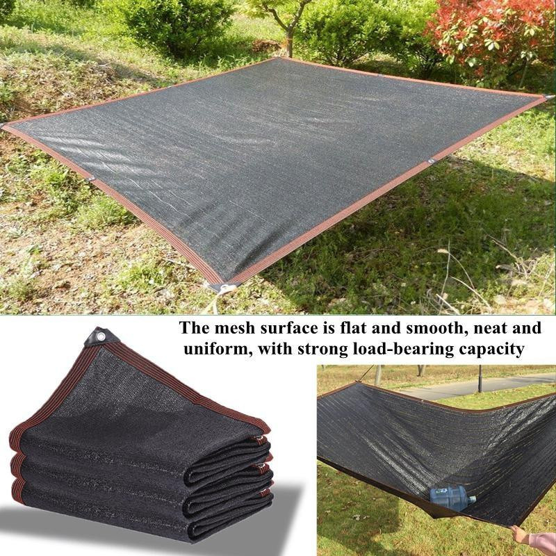 ura trade Anti-UV-Sonnenschutznetz aus HDPE für Pavillon, Pergola und Gewächshaus, Schwarz, B x T: 5 x 3 m - Bild 2