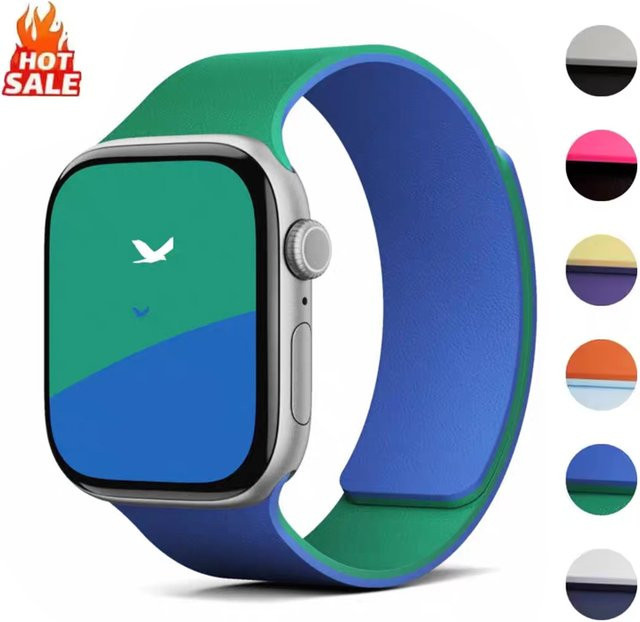 FancyWrist Magnetarmband Silikon, Unisex, für Apple Watch - Bild 1