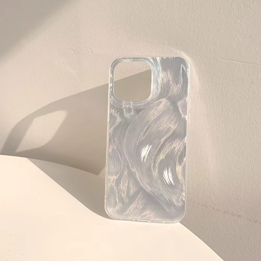 Seashell Ocean Turtle Handyhülle für Apple iPhone 17 Pro Max, 16, 15, 14, 13, 12, 11 Pro Max, 17 Air, 16E, 15 Plus, 14 Plus, 13 Plus, 12 Plus, Mini in Silber - Bild 4