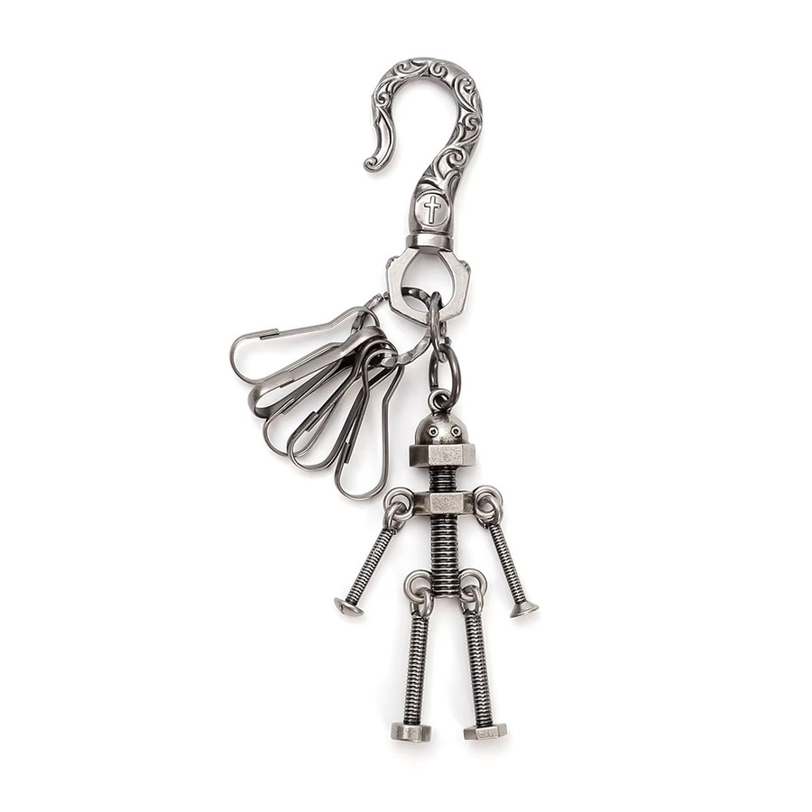 DPANCO Schlüsselanhänger Roboter, Legierung, Unisex - Bild 3