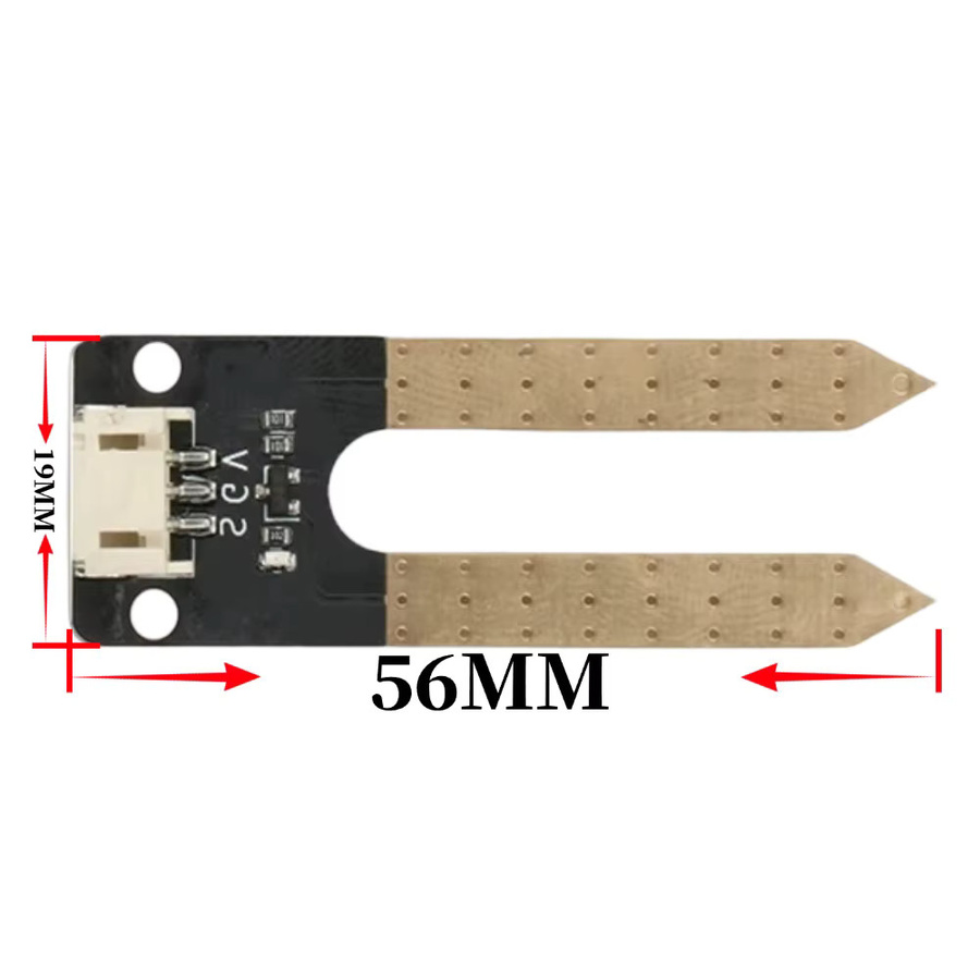 NullLab PH2.0 Bodenfeuchtigkeitssensor für Arduino ESP32 Microbit Raspberry Pi zur intelligenten Pflanzenpflege - Bild 2