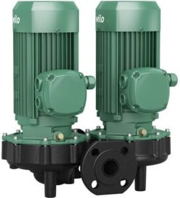 Wilo Standarddoppelpumpe VeroTwin DPL 32/85-0,37/2 in Grün aus Edelstahl, 0,37 kW, 2-polig - Bild 1