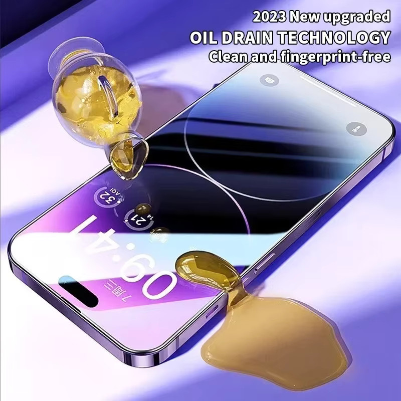 4er-Pack ROEG Vollschutz-Displayschutz aus gehärtetem Glas für iPhone 16 15 14 13 12 Pro Max und Plus, transparent - Bild 3
