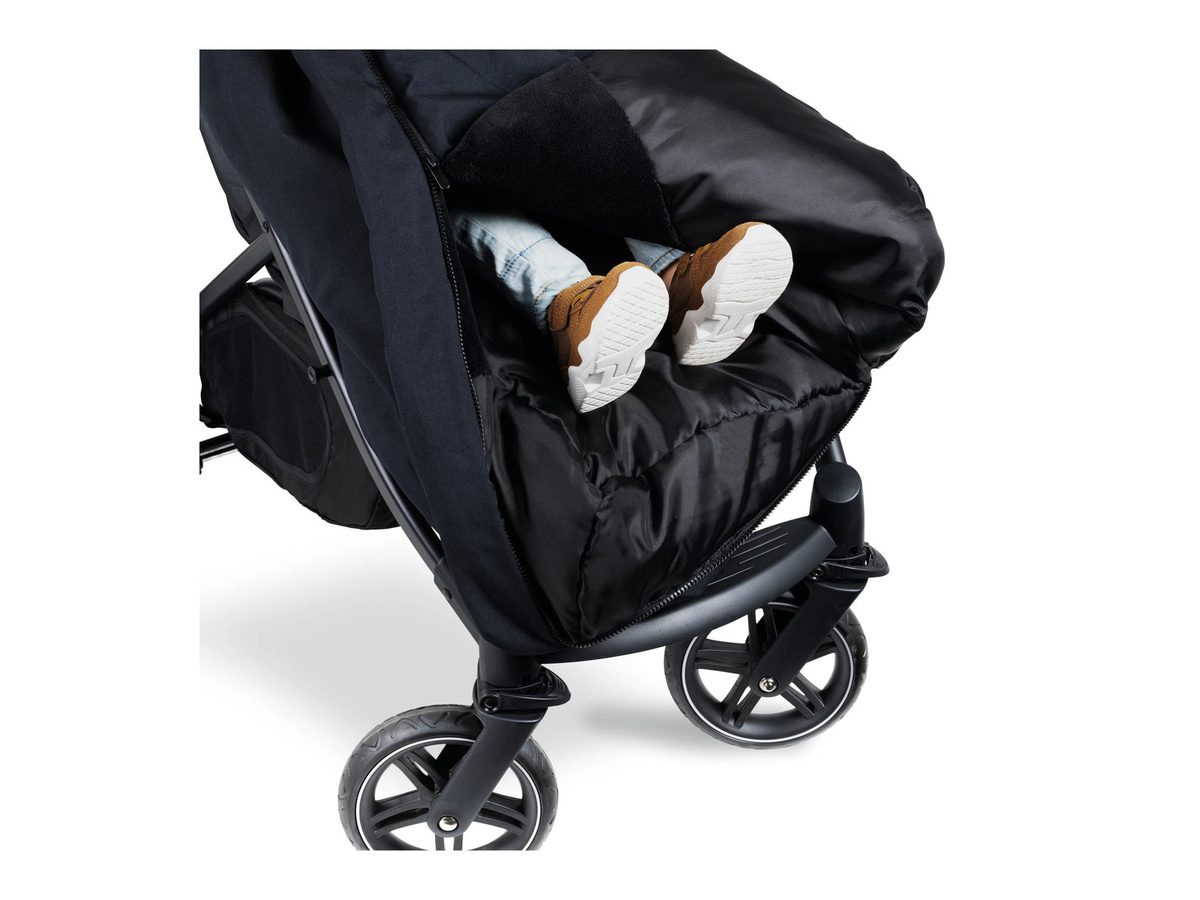 HAUCK Kinderwagenfußsack aus Polyester in Schwarz - Bild 2