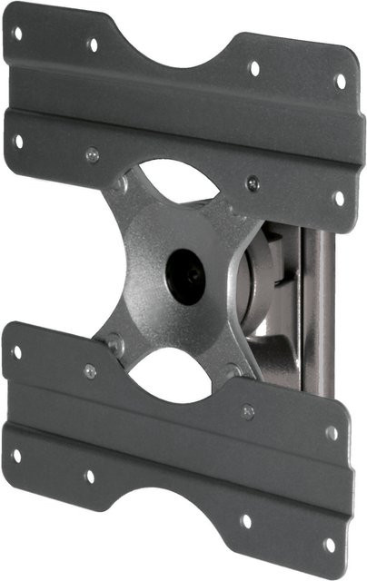 Neigbare TV Wandhalterung in Titan für Bildschirme bis 109 cm / 43 Zoll, VESA 75 x 75 mm, maximale Traglast 25 kg, Farbe Schwarz - Bild 1