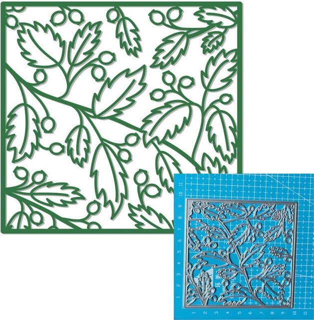 Metall Stanzform Blätter für Scrapbooking und Papierhandwerk zur Dekoration - Bild 1