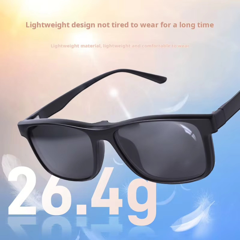 HOOBAN Sonnenbrille, Vollrand, Kunststoff, schwarz, polarisiert - Bild 6