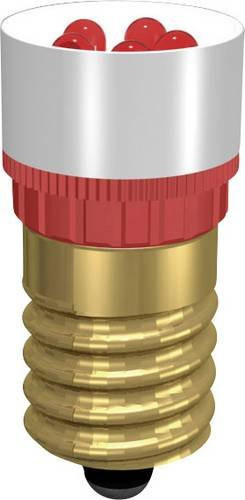 Signal Construct MCPE145308 LED-Signalleuchte Rot mit E14 Fassung, 230 V/DC, 230 V/AC - Bild 1