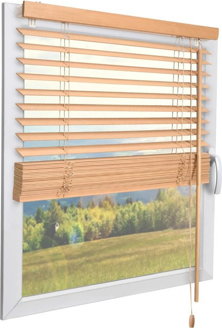 Sol Royal SolDecor JH3 Holzjalousie in Eiche, Farbe Braun, Breite: 150 cm, Höhe: 160 cm - Bild 1