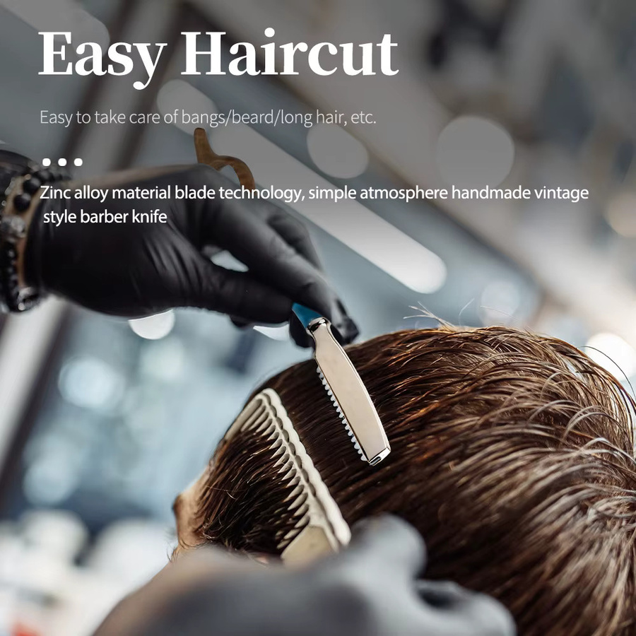 Friseurrasierer aus Harz und Zinklegierung, Unisex - Bild 4